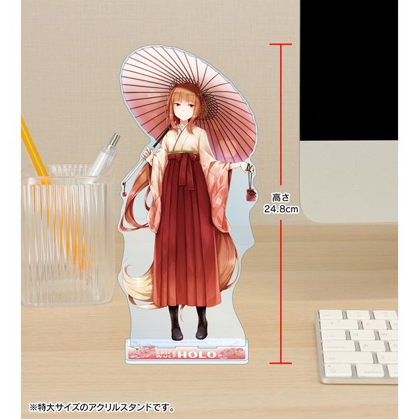狼と香辛料 1/7スケール BIGアクリルスタンド グッズ-スタンドポップ】TVアニメ「狼と香辛料 MERCHANT MEETS