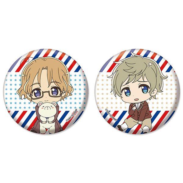 アパレル: ヘタリア World☆Stars ぺたん娘トレーディング缶バッジ vol