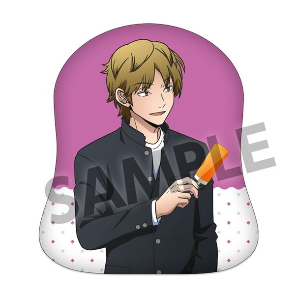 グッズ: ワールドトリガー 描き下ろしむにゃもちクッション 出水公平