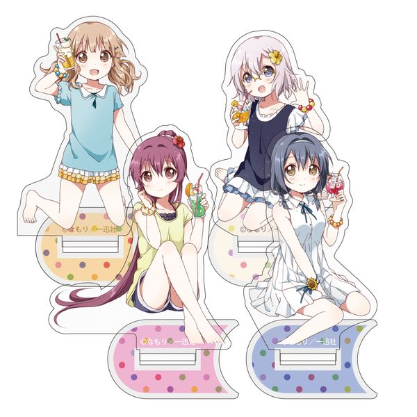 グッズ: ゆるゆり 綾乃・千歳・櫻子・向日葵 生徒会集合