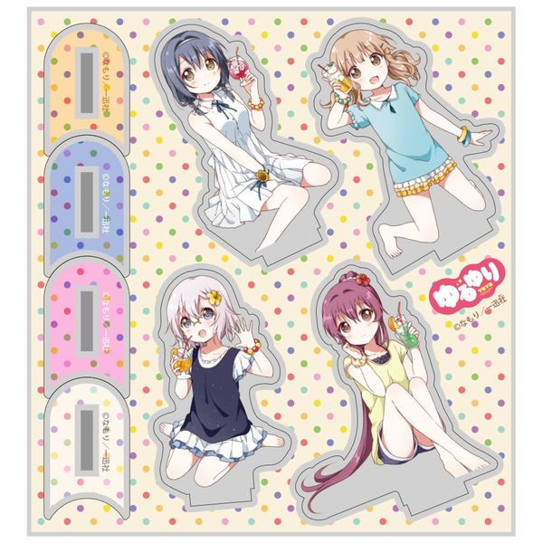 【おまけ付】 グッズ: ゆるゆり 綾乃・千歳・櫻子・向日葵 生徒会集合 その他