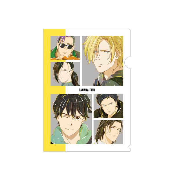 グッズ: BANANA FISH 集合 Ani-Art 第4弾 クリアファイル