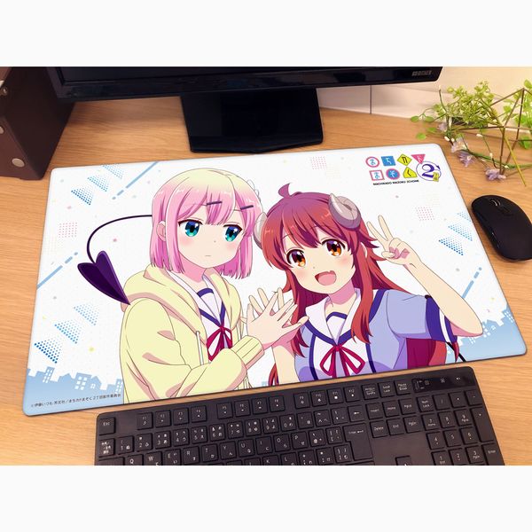 グッズ: まちカドまぞく 2丁目 ラバーマット 優子＆桃: カーテン魂