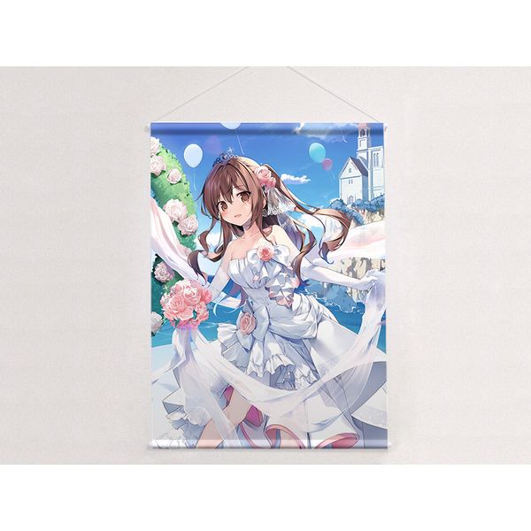 グッズ: karory先生 描き下ろしB2タペストリー 蒼海舞香／ウエディング