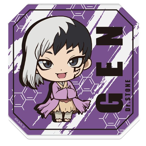 Dr.STONE ロードマップアクリルチャーム あさぎりゲン ワイン TVアニメ『Dr.STONE』アクリルチャーム _あさぎりゲン｜HICUL