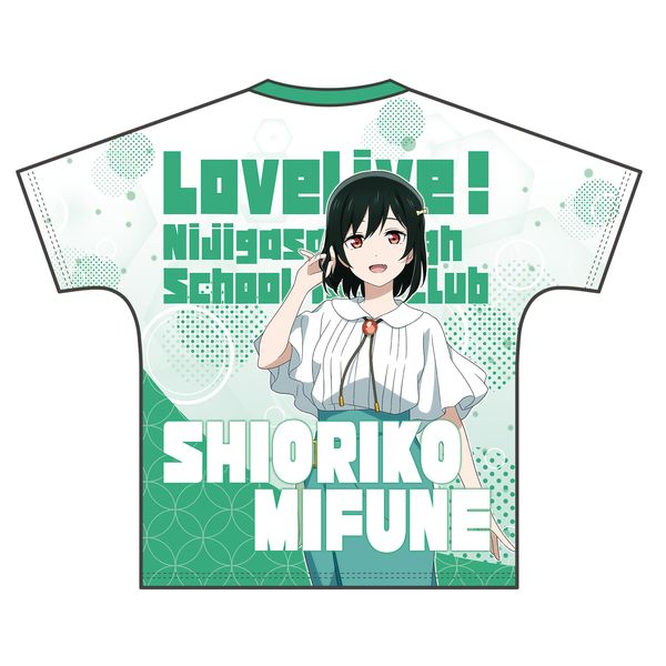 アパレル: ラブライブ！虹ヶ咲学園スクールアイドル同好会 フルグラフィックTシャツ 夏服 三船栞子: ムービック｜キャラアニ.com