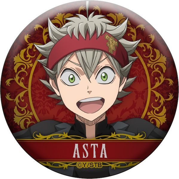 ブラッククローバー ブラクロ アスタ アクスタ 缶バッジ アクキー グッズ 映画 グッズ: ブラッククローバー 描き下ろし缶バッジコレクション