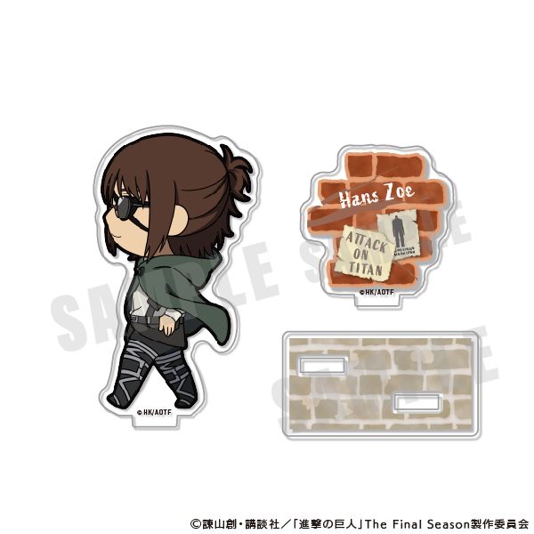 【非売品】ハンジ・ソエ　アクリルスタンド アクリルスタンド「TVアニメ『進撃の巨人』The Final Season」04