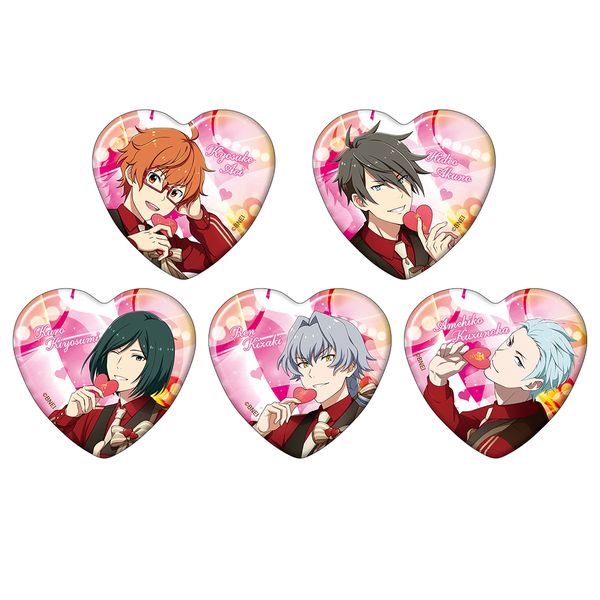 桜庭薫 Mフェス ハート缶バッジ 12個 ゲーム・おもちゃ・グッズ