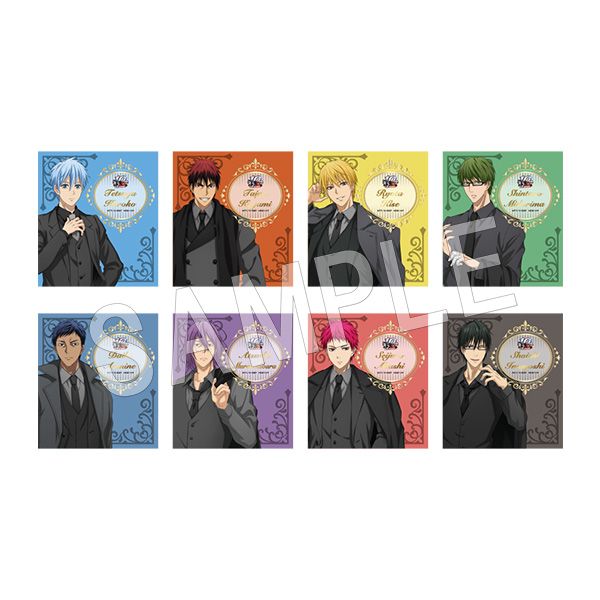 黒子のバスケ 黒子 箔押し色紙 くじ アニバーサリーパーティー 黒子のバスケ 黒子 箔押し色紙 くじ アニバーサリーパーティー