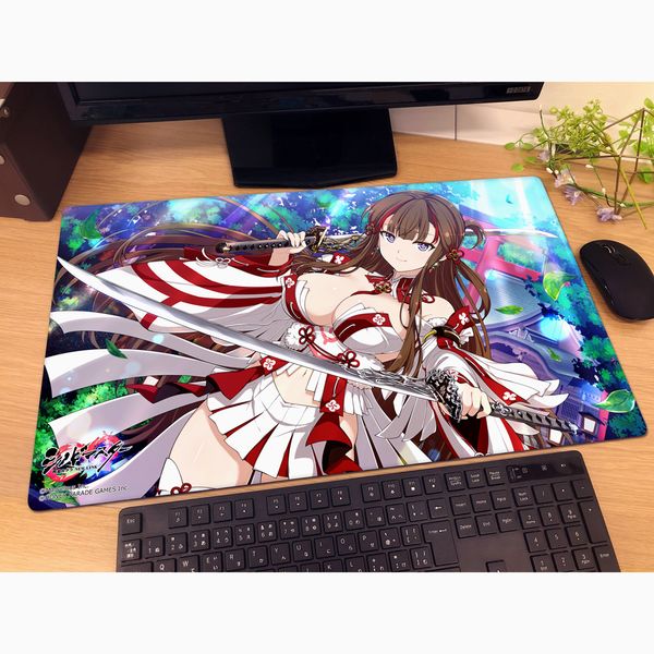 シノビマスター SENRAN KAGURA NEW LINK rubber mat (play mat