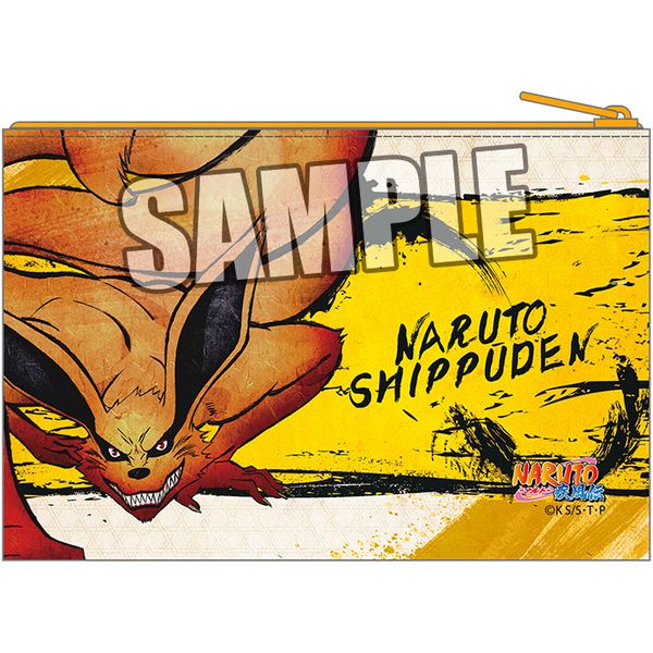 日向ネジ Tシャツ 雑貨 うずまきナルト フラットポーチ 「NARUTO