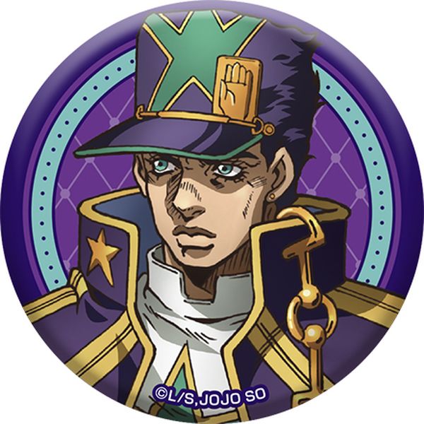 グッズ: ジョジョの奇妙な冒険 ストーンオーシャン 描き下ろし缶バッジ