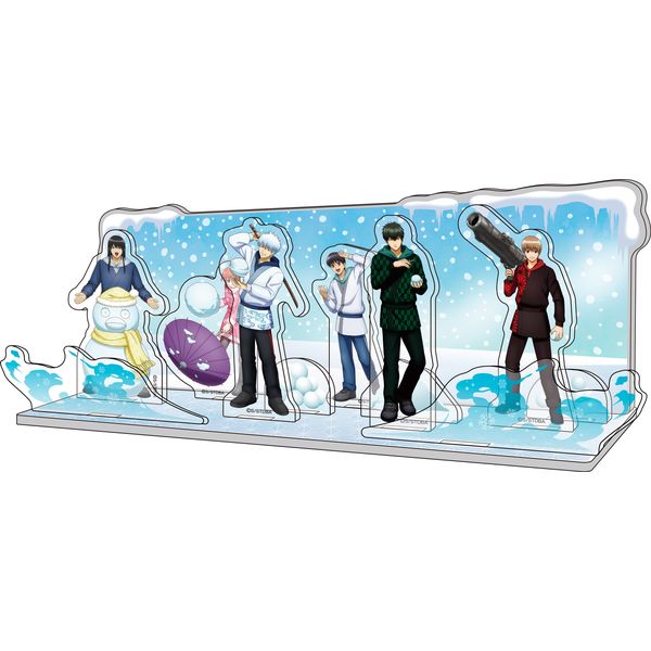 グッズ: 銀魂 アクリルジオラマ 雪合戦ver.: メディコス