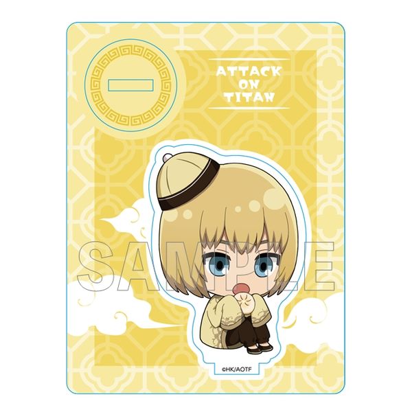 グッズ: 進撃の巨人 ミニキャラスタンド チャイナver. アルミン