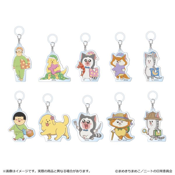 グッズ: まめきちまめこ ニートの日常 マルチマーカー 【1BOX