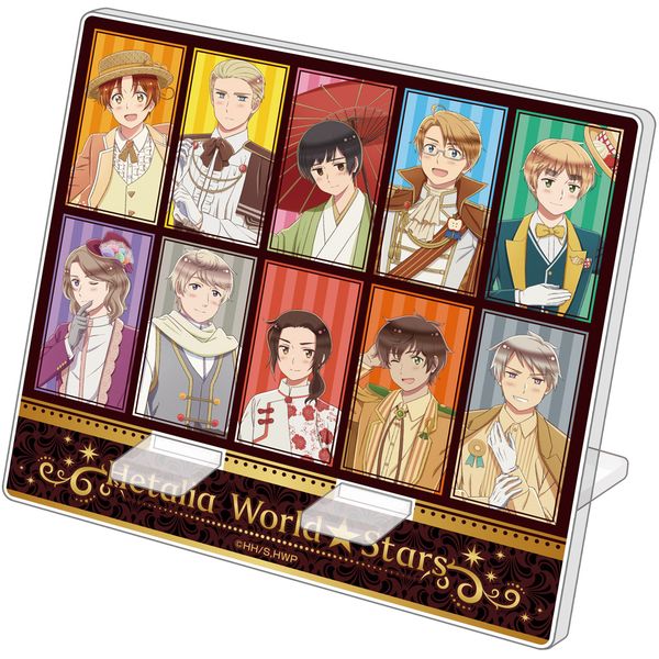 グッズ: ヘタリア World☆Stars 描き下ろしアクリルマルチ