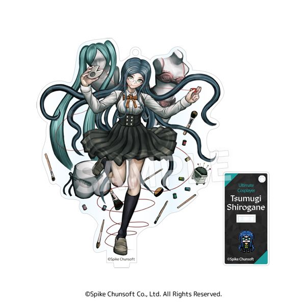 グッズ: ニューダンガンロンパV3 アクリルフィギュア 白銀つむぎ