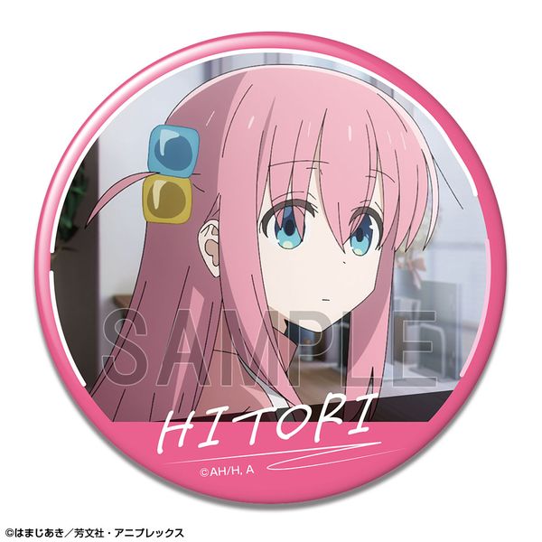 ぼっち・ざ・ろっく！and gallery カフェ コラボ 後藤ひとり 缶バッジ アニメ「ぼっち・ざ・ろっく！」× and GALLERY Collaboration