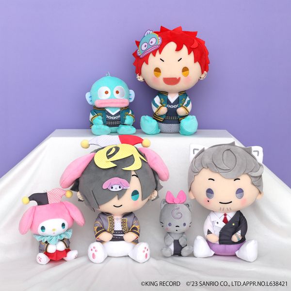 ヒプマイ ナムコ　ぬいぐるみ セット　セミコンプ 16756-4185-