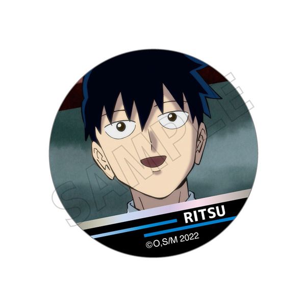 グッズ: モブサイコ100 III トレーディング缶バッジ 3期 影山律 【1BOX