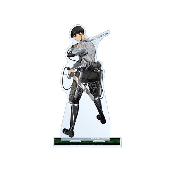 グッズ: 進撃の巨人 描き下ろしイラスト リヴァイ 戦う背中ver. BIG
