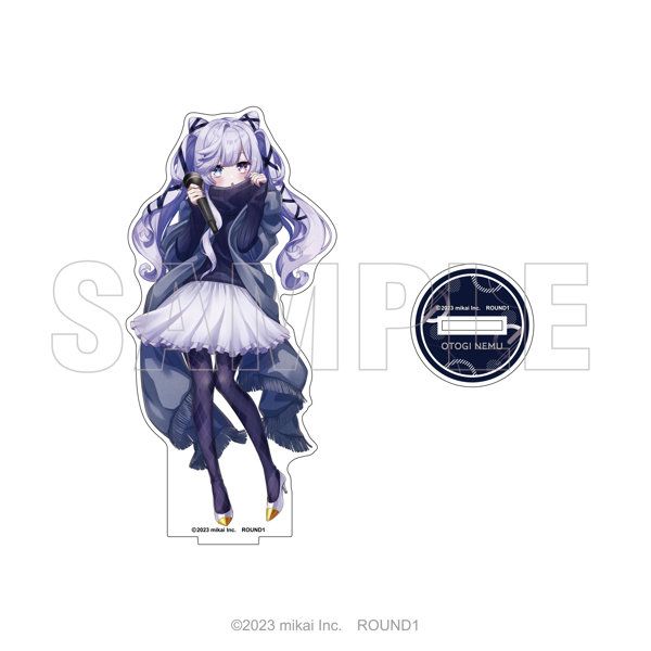 Re:AcT 音伽ねむ アクリルスタンド セット グッズ: Re:AcT アクリルスタンド 音伽ねむ ラウンドワン: DMM