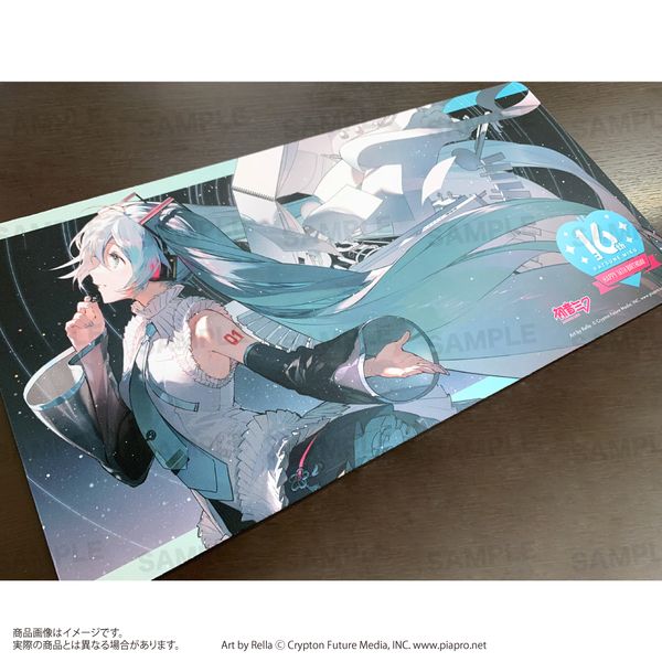 初音ミク　デスクマット　art of miku Miku Land Collection2024 デスクマット 【viviON BLUE限定】