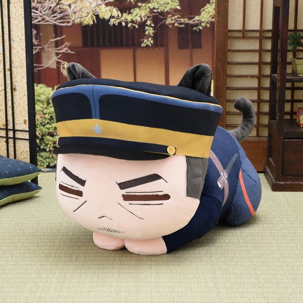 特大サイズ　おひるねこ　大きなぬいぐるみ　月島軍曹　鯉登少尉　ゴールデンカムイ グッズ: ゴールデンカムイ おひるねこ 大きなぬいぐるみ 月島