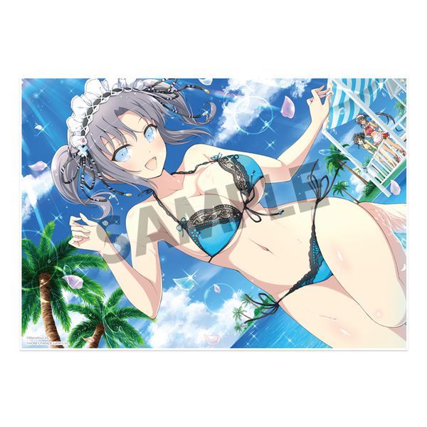 コミケ限定　シノビマスター閃乱カグラ NEW LINK A3耐水ポスター 睡蓮 コミケ限定 シノビマスター閃乱カグラ NEW LINK A3耐水ポスター
