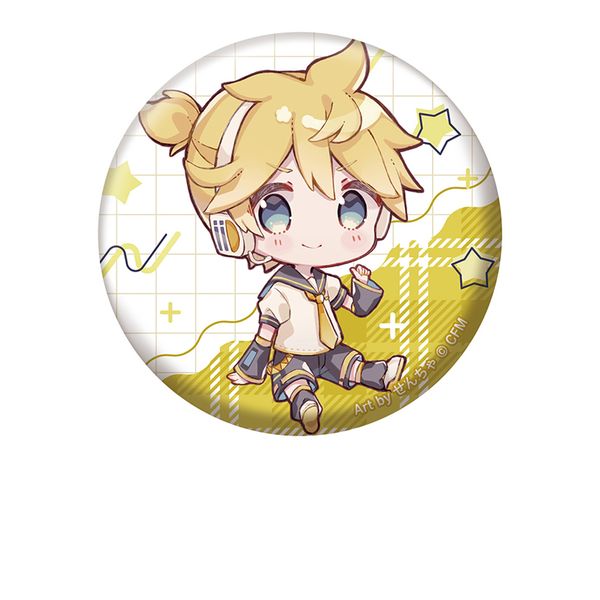 ピアプロ ビビット 缶バッジ くじ 鏡音レン 初音ミク＆ピアプロキャラクターズ』【あたり付き！ビビット缶