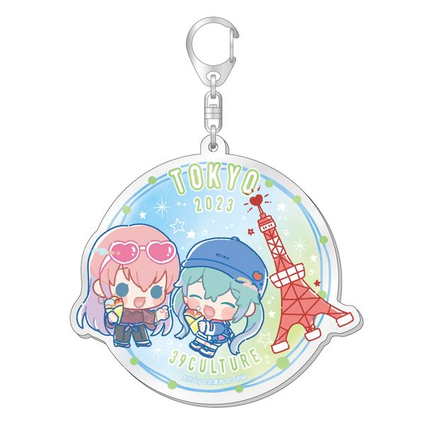 グッズ: 初音ミク 39Culture 2023 ご当地 アクリルキーホルダー