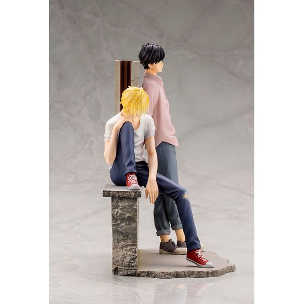 BANANA FISH バナナフィッシュ　ARTFX J フィギュア ARTFX J Banana Fish Ash & Eiji 1/8 Scale Painted PVC Figure