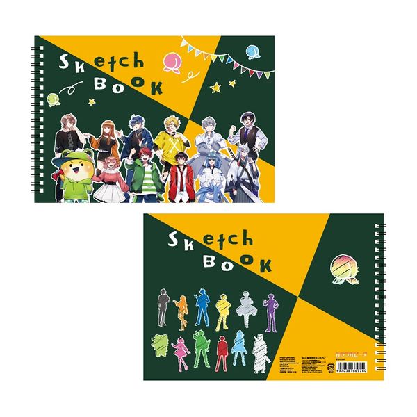 グッズ: カラフルピーチ スケッチブック 1: エンスカイ｜キャラアニ.com