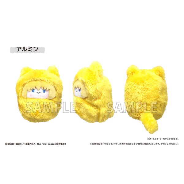 ★【未開封】進撃の巨人 くるみたぴぬい (1BOX) 進撃の巨人_くるみたぴぬい 1BOX | 公式グッズ・公式ライセンス