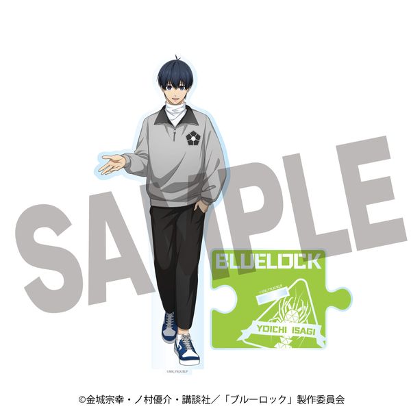 グッズ: ブルーロック 描き下ろしアクリルスタンド 潔世一 【ラウンド