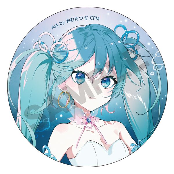 グッズ: 初音ミク 缶バッジ2個セット マリンリゾート: クラックス