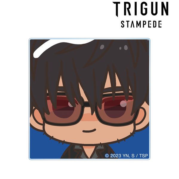 グッズ: TRIGUN STAMPEDE ニコラス・D・ウルフウッド ちょこんと！ アクリルステッカー: アルマビアンカ｜キャラアニ.com