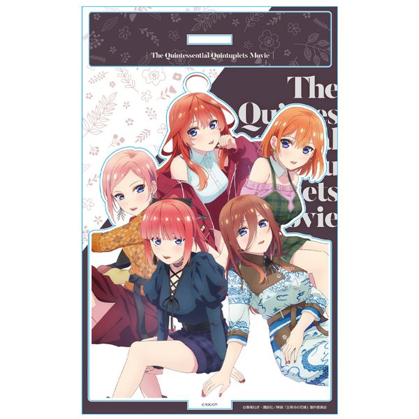 五等分の花嫁　一花　二乃　三玖　四葉　五月　ロックアイドルver. 　アクスタ 五等分の花嫁∬ アクリルポートレートA［一花&二乃&三玖&四葉&五月］