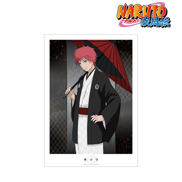 NARUTO-�i���g- �����` �`�����낵�C���X�g �T�\�� �ԎP�a��ver. A3�}�b�g���H�|�X�^�[