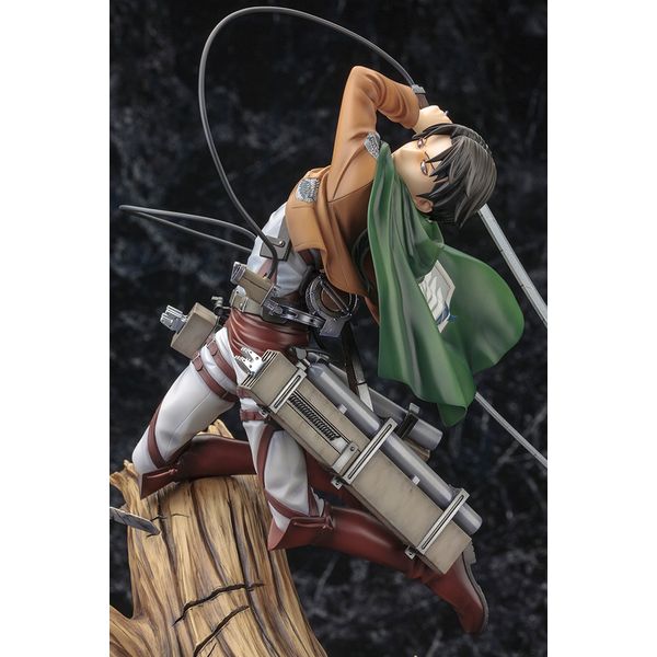 進撃の巨人 リヴァイ フィギュア ARTFX J コトブキヤ（中古品