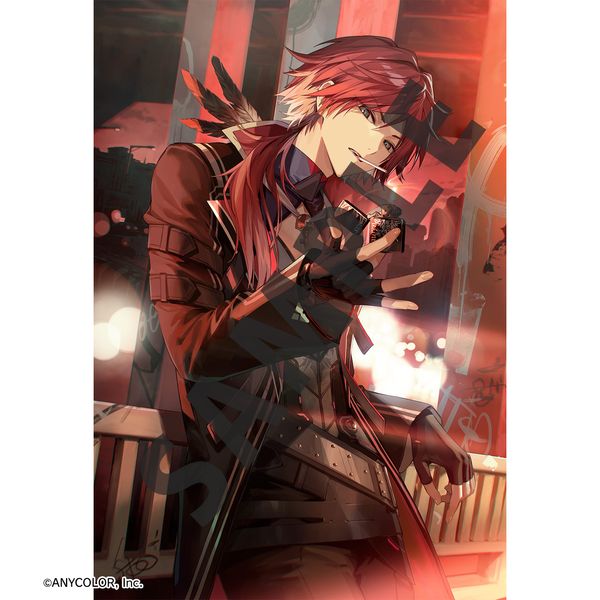 グッズ: にじさんじ ZIPPOコラボ ローレン・イロアス ライター: アルマ