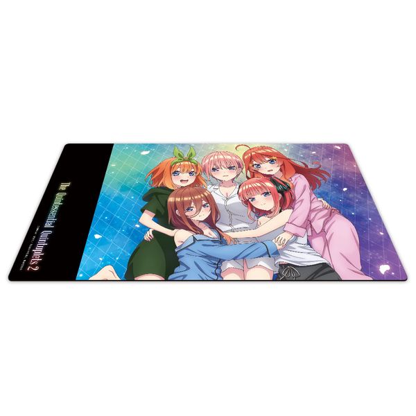 五等分の花嫁　♾️ラバーマット 5枚セット 五等分の花嫁]ラバーマット