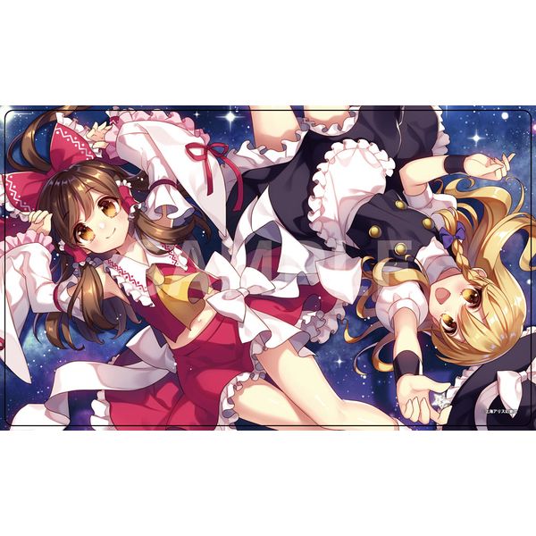 グッズ: 東方Project クリエイターズプレイマット 6 霊夢＆魔理沙 illust.60枚: イザナギ｜キャラアニ.com