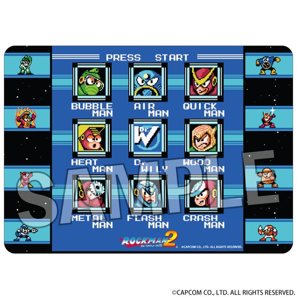 グッズ: ロックマン2 Dr.ワイリーの謎 イラストプレイマットNT
