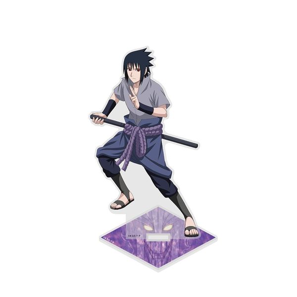 グッズ: NARUTO-ナルト- 疾風伝 描き下ろし うちはサスケ アクリルスタンド（大）: コスパ｜キャラアニ.com