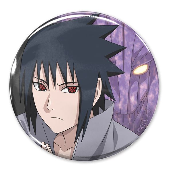 NARUTO ナルト　サスケ　おおきなきらきら缶バッジ NARUTO ナルトサスケおおきなきらきら缶バッジ