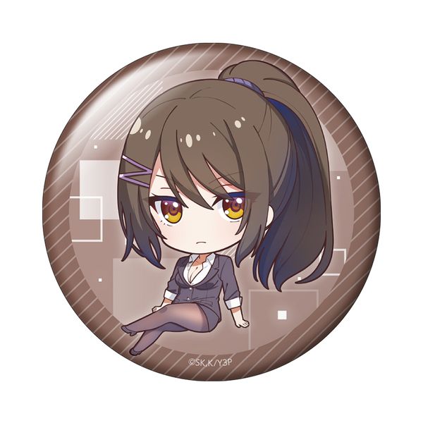 グッズ: ようこそ実力至上主義の教室へ ぺたん娘缶バッジ 茶柱