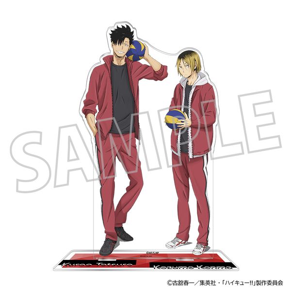☆ハイキュー！！☆ Ani-Art 特大アクリルスタンド　黒尾＆研磨　2点セット ハイキュー!! - 黒尾鉄朗 Ani-Art 第6弾 特大アクリルスタンド