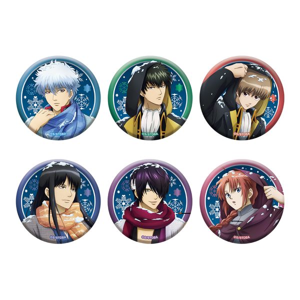 グッズ: 銀魂 缶バッジコレクション 冬の夜ver 【1BOX